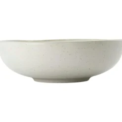 House Doctor Serveringsskålar-Pion Serveringsskål 22 cm, Grå / Vit