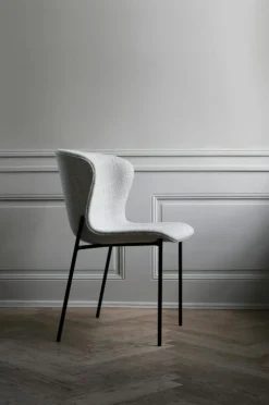 Pipe Stol, Beige Karakorum / Svart Stål