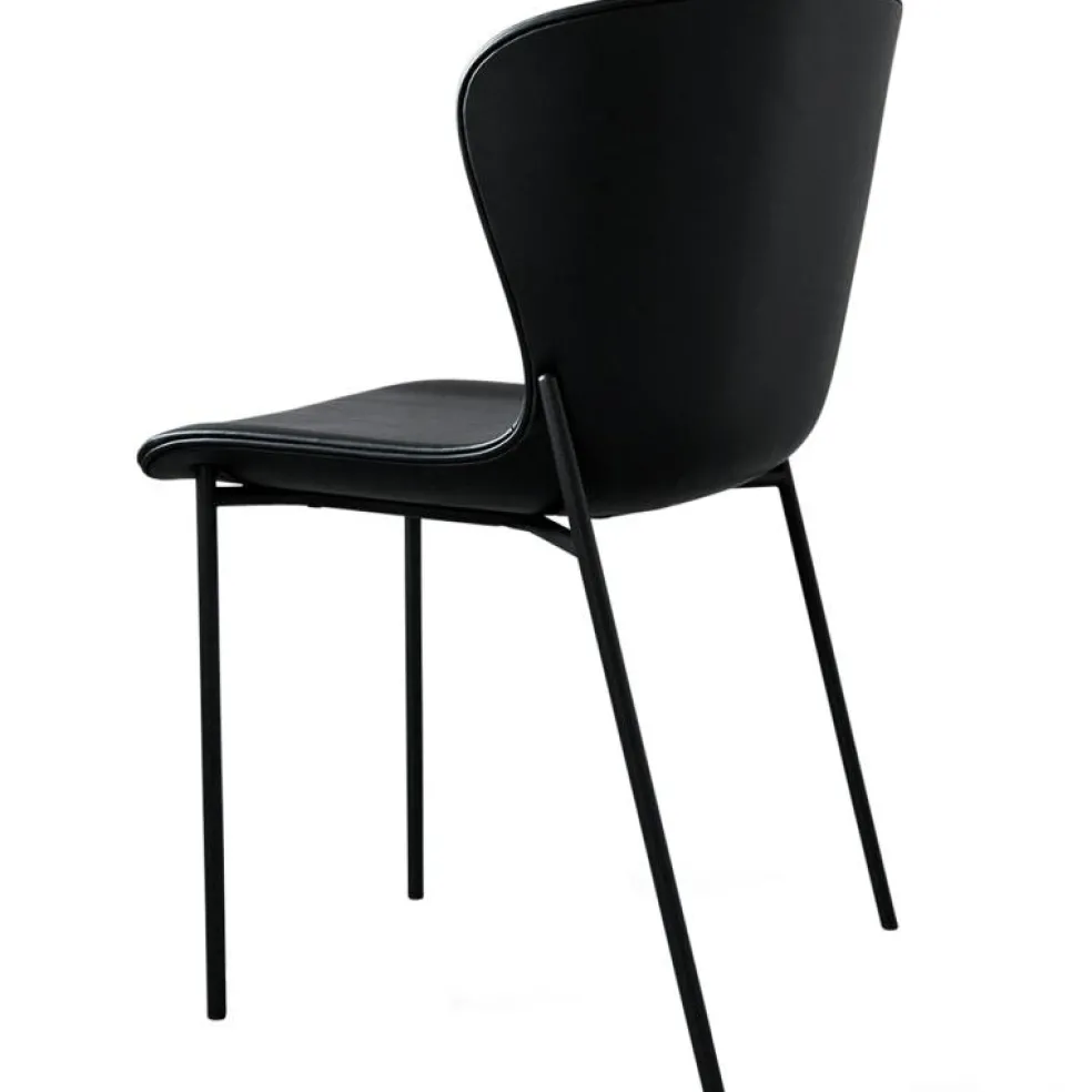 Pipe Stol, Beige Karakorum / Svart Stål