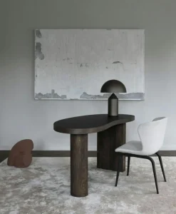 Friends & Founders Stolar-Pipe Stol, Brun Savanna / Rökt Trä