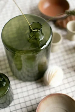 Pipe Vas 21 cm, Grön