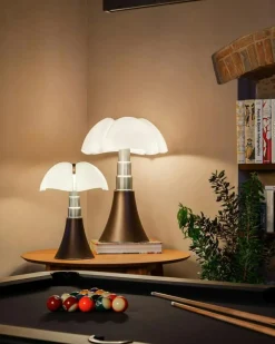 Pipistrello Large Bordslampa, Agave Green