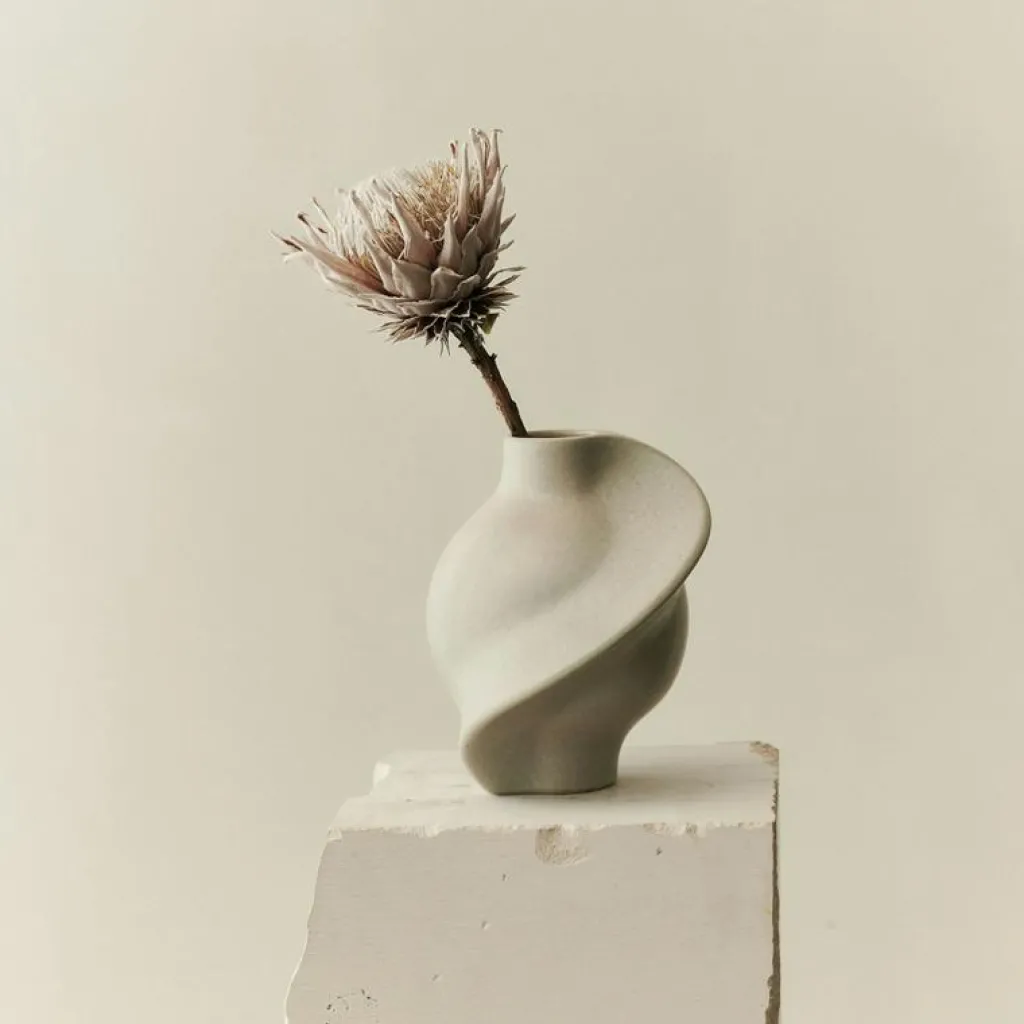 Louise Roe Vaser-Pirout 01 Vas 25 cm, Vintage Glaze