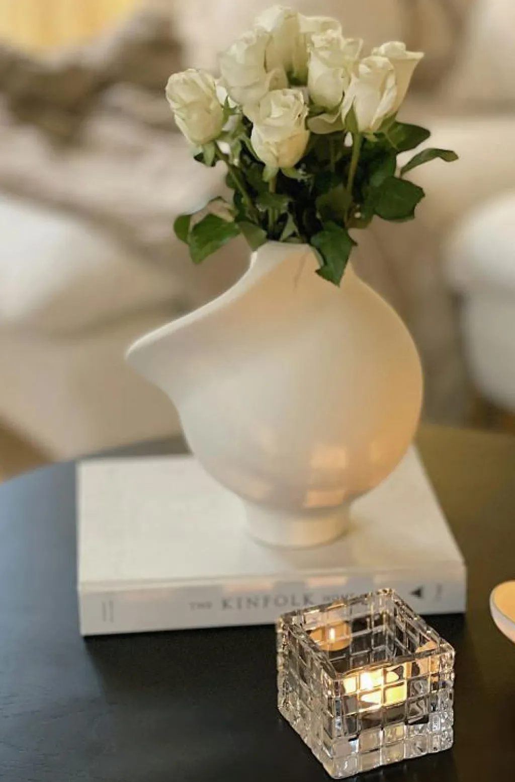 Louise Roe Vaser-Pirout 01 Vas 25 cm, Vintage Glaze