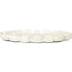 Ferm Living Uppläggningsfat-Plait Fat Ø30 cm, Smaragdgrön