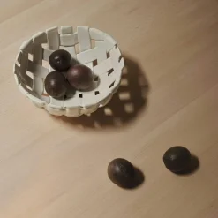 Plait Skål Ø30 cm, Off-white