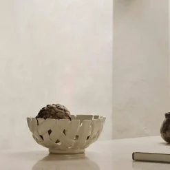 Plait Skål Ø30 cm, Off-white