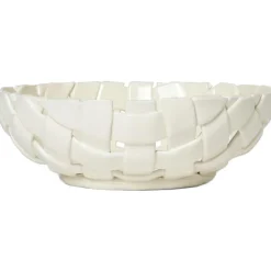 Plait Skål Ø30 cm, Off-white