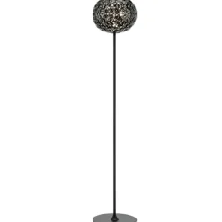 Kartell Golvlampor-Planet Golvlampa 160 cm, Smoked Grey