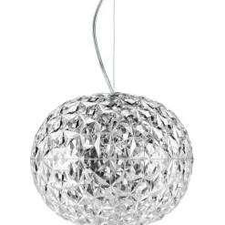Kartell Pendellampor-Planet Taklampa LED Ø33cm, Kristall