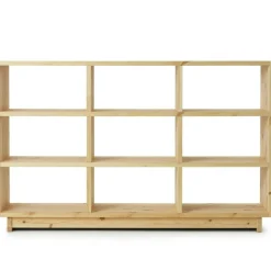 Plank Bokhylla Furu, Hög