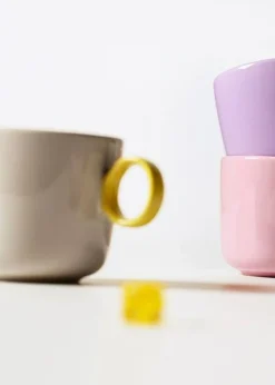 Iittala Tekoppar|Kaffekoppar-Play Mugg 35 cl, Ivory / Oliv