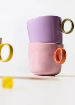 Iittala Tekoppar|Kaffekoppar-Play Mugg 35 cl, Ivory / Oliv