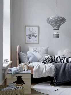 Bloomingville Plädar & Filtar-Pläd 130x160 cm, Grå