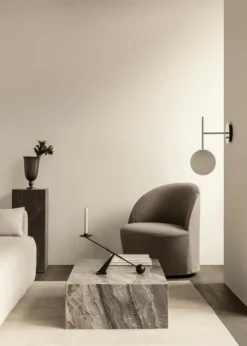 Plinth Low Soffbord 100x60 cm, Kunis Breccia Marmor