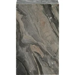 Audo Copenhagen Sidobord & Avlastningsbord-Plinth Tall Sidobord 51x30 cm, Kunis Breccia Marmor