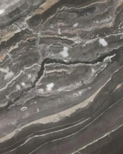 Audo Copenhagen Sidobord & Avlastningsbord-Plinth Tall Sidobord 51x30 cm, Kunis Breccia Marmor