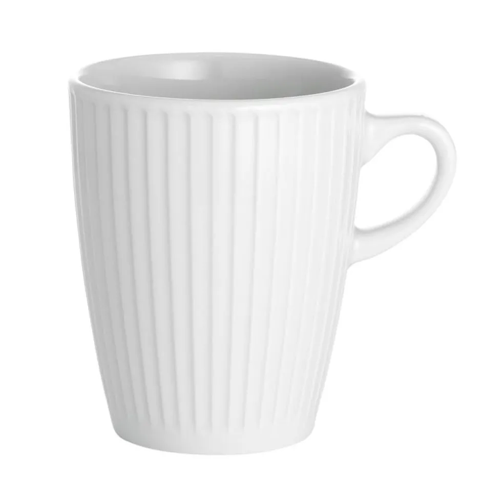 Plissé Mugg 27 cl, Vit