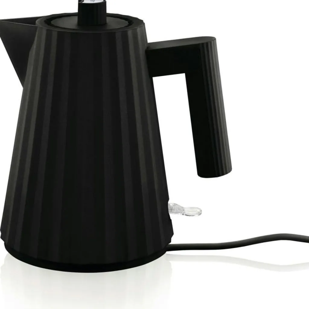 Alessi Vattenkokare-Plisse Vattenkokare 1 L, Svart