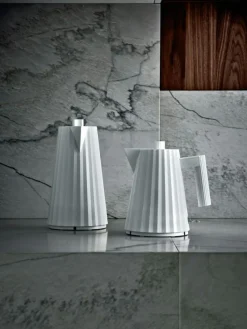 Alessi Vattenkokare-Plisse Vattenkokare 1 L, Svart