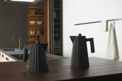 Alessi Vattenkokare-Plisse Vattenkokare 1 L, Svart