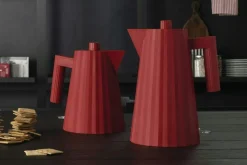 Alessi Vattenkokare-Plisse Vattenkokare 1 L, Svart