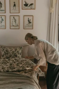 Plum Muslin Påslakan, 220x220 cm