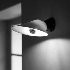 DCWéditions Sänglampor|Vägglampor-Plume CA Vägglampa Med Sladd, Porslin