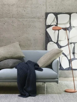 Ply Ullmatta 85x140 cm, Svart / Vit