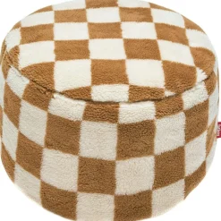 Fatboy Sittsäckar & Sittpuffar-Point Teddy Chess Sittpuff, Almond Creme