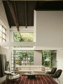 GUBI Fåtöljer-Poltrona Tria Fåtölj, Bouclé 001