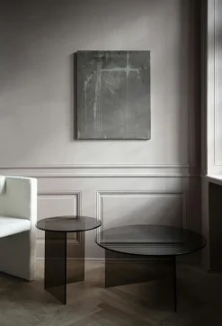 Pond Soffbord Ø80 cm, Grey Smoke