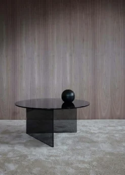 Pond Soffbord Ø80 cm, Grey Smoke