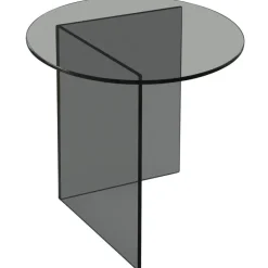 Pond Soffbord Ø80 cm, Grey Smoke