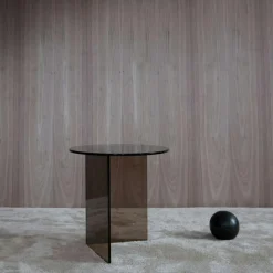 Pond Soffbord Ø80 cm, Grey Smoke