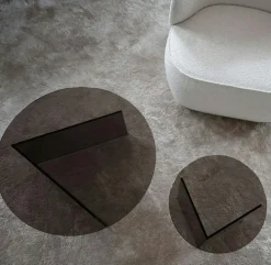 Pond Soffbord Ø80 cm, Grey Smoke