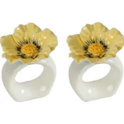 Poppy Servettringar 2-pack, Blå