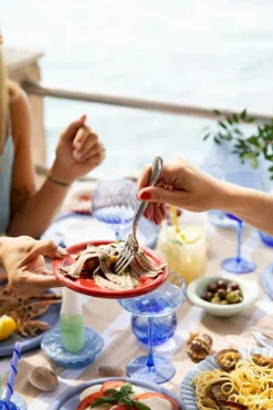 Porto Assiett 21,5 cm, Ljusblå