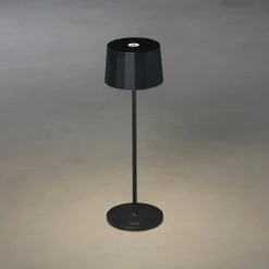 Positano Bordslampa Portabel, Svart