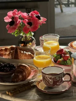 Piccola Home Dessertskålar|Serveringsskålar-Positano Skål 13 cm, Röd