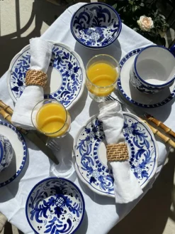 Piccola Home Dessertskålar|Serveringsskålar-Positano Skål 13 cm, Röd