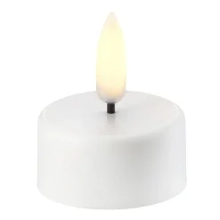 Uyuni Led-Ljus-Premium Värmeljus Led (Remote Ready) Nordic White,  38 mm