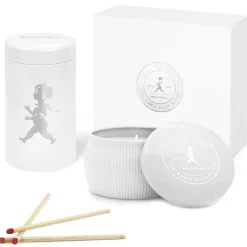 Solstickan Tillbehör Ljusstakar & Ljuslyktor|Doftljus-Presentask, Svart