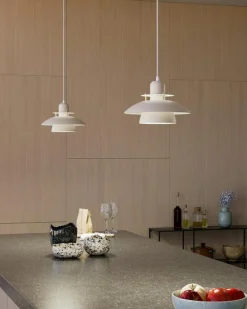 Belid Pendellampor-Primus IV Pendel 28 cm, Sand / Mässing