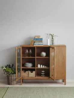 Prio Skänk Hög, Oljad Ek