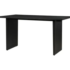 Private Skrivbord 120x60 cm, Brunsvart Betsad Ek