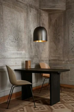 Private Skrivbord 120x60 cm, Brunsvart Betsad Ek