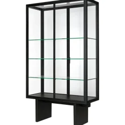 Private Vitrinskåp 110x45x191 cm, Ljus Betsad Ek