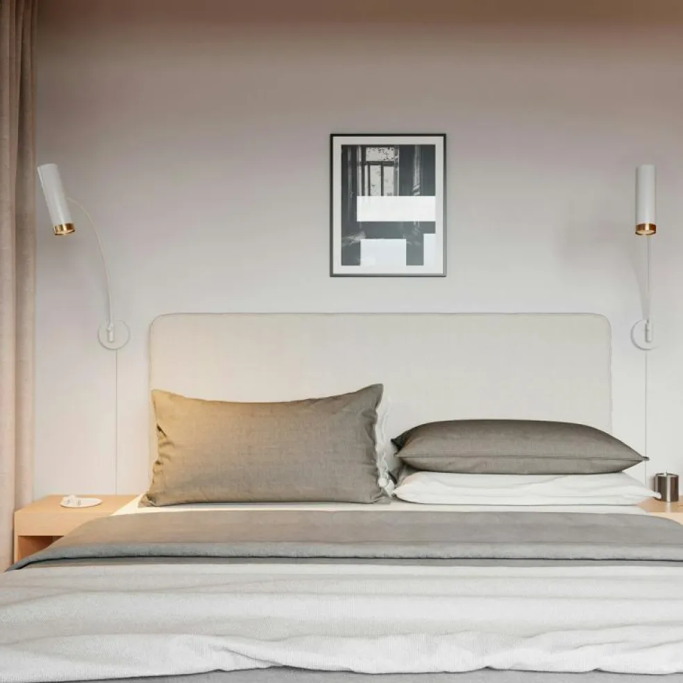 Puls XL Vägglampa, Mattvit