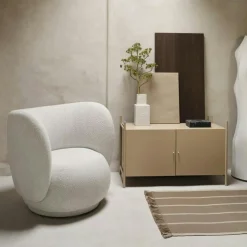 Ferm Living Väggskåp|Skåp & Vitrinskåp-Punctual Cabinet - Anthracite Skåp, Antracit